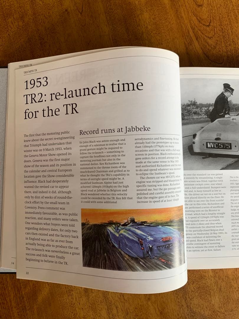 TRIUMPH TR・TR ２to ６・トライアンフ 今はなき英国コーチビルダー