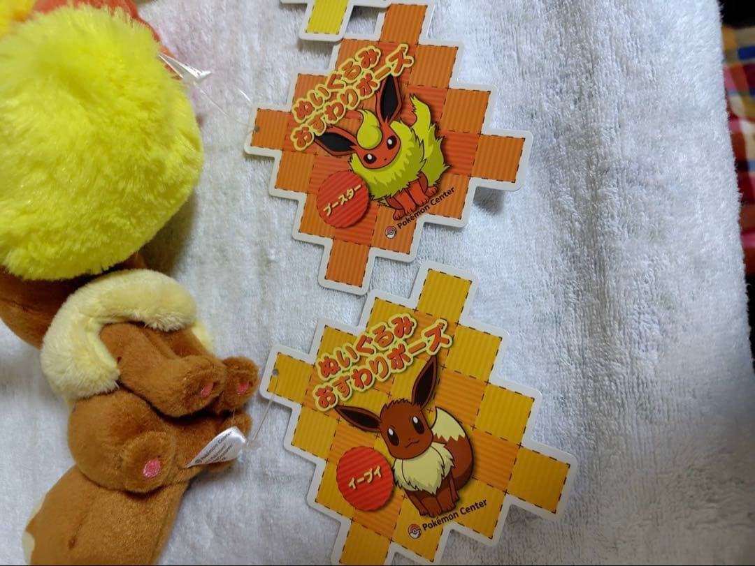 ポケットモンスター おすわりポーズ ぬいぐるみ ブイズ ９点　2013 #12