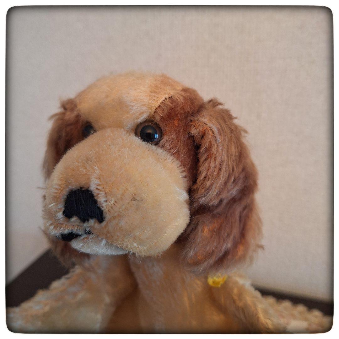 【手踊り人形パペットコッカースパニエル Cockie】ヴィンテージ シュタイフ