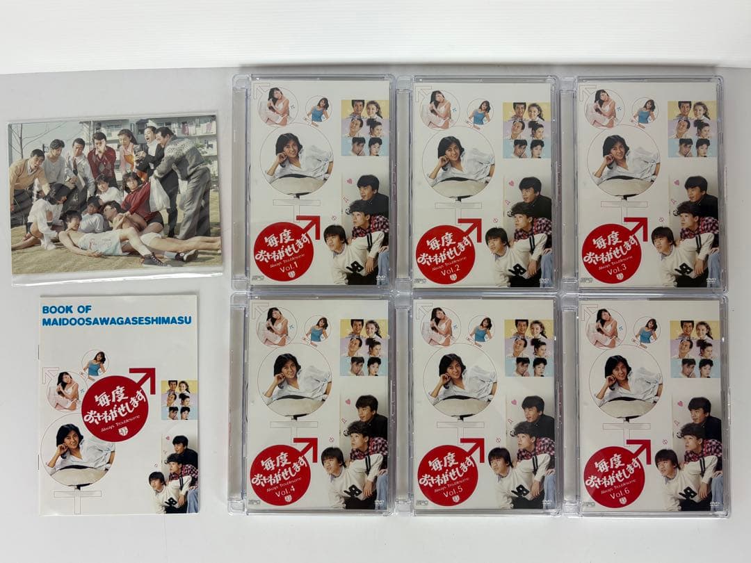 毎度おさわがせします 1.2 DVD-BOX 美品 中山美穂