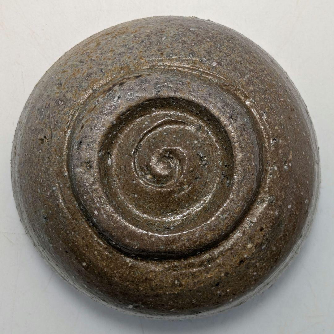 備前焼 ゴマ窯変茶盌 合箱 抹茶碗 抹茶茶碗 茶道具 茶器 食器 在銘 作家作品