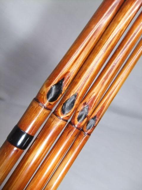 和竿　竹竿　タナゴ竿　古竹矢竹60－Ⅾ12