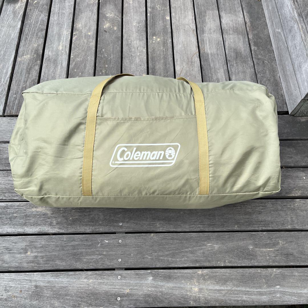 【レアカラー】 コールマン タフスクリーン2ルームハウス オリーブ／サンド 美品