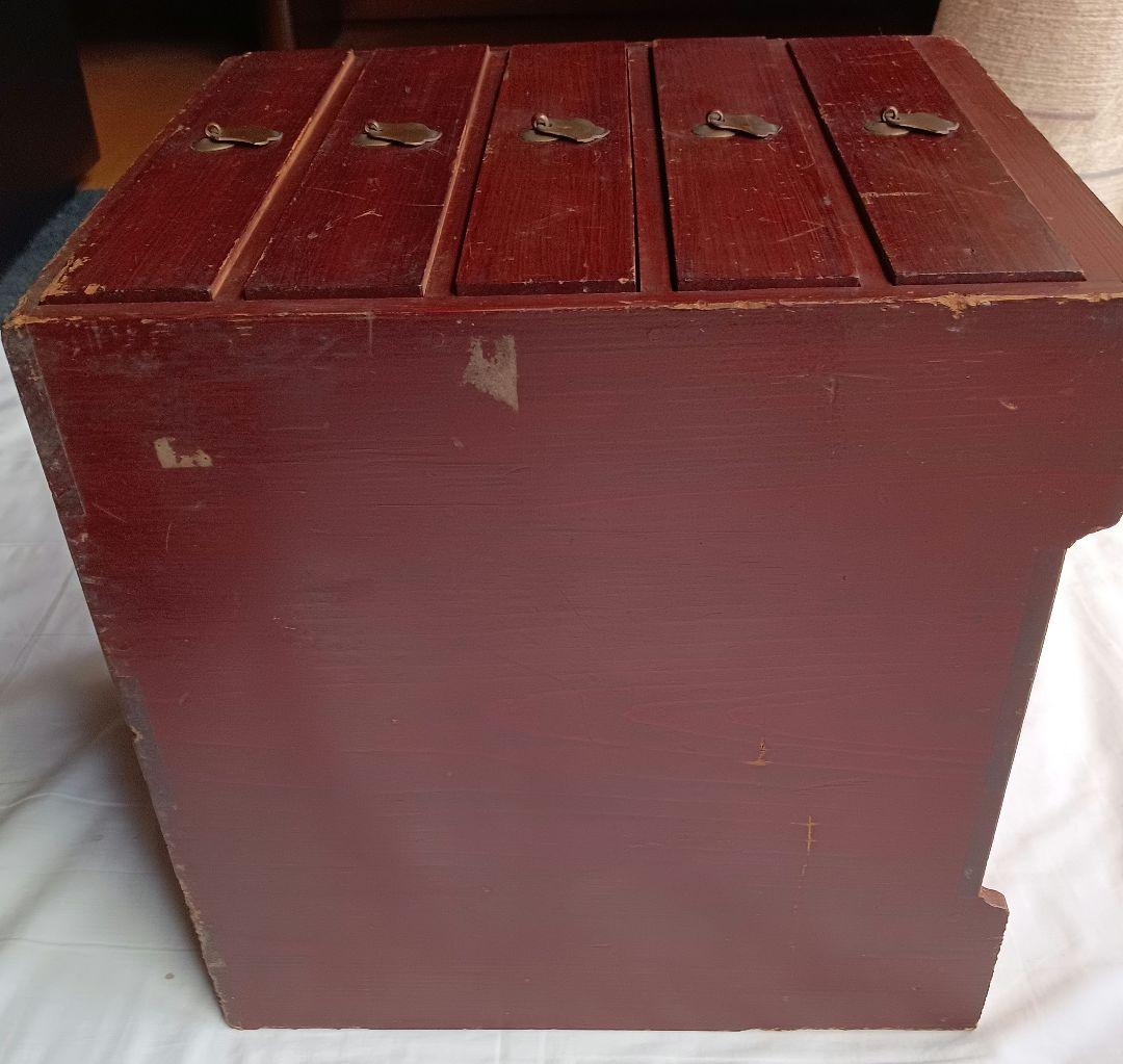 ✩文久2年　書き込み　ヴィンテージ　アンティーク　小引き出し　木製　レトロ