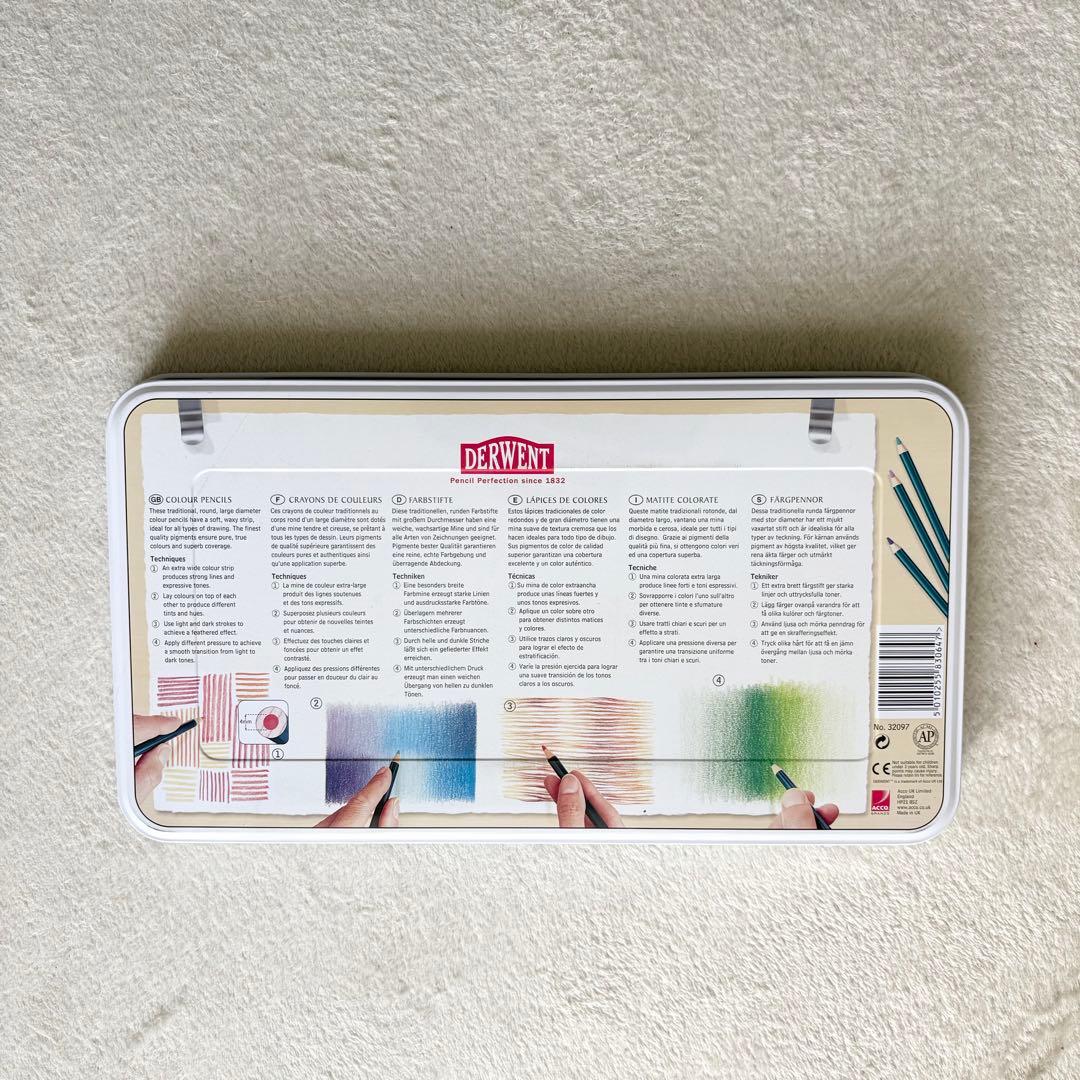 ダーウェント アーティスト 色鉛筆72色 DERWENT ARTIST