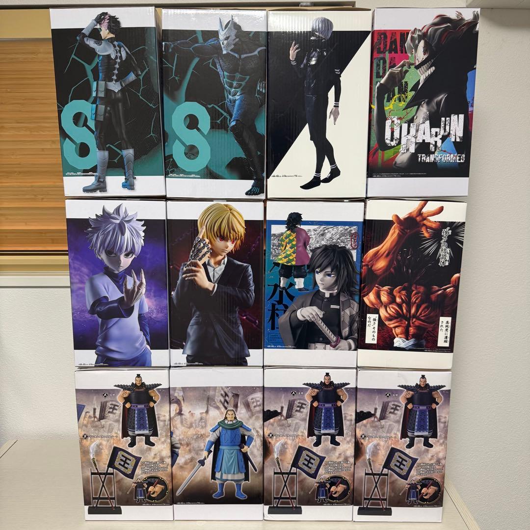 鬼滅／キングダム／H×H 他人気作品 Grandista フィギュア12体セット