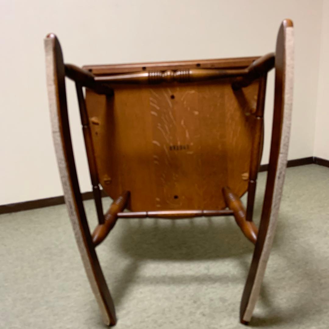 木製ロッキングチェア ブラウン