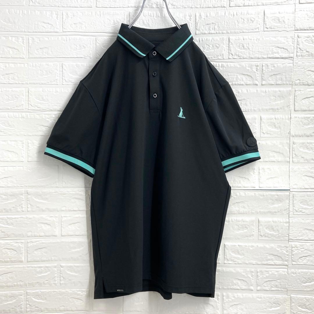 【沖縄限定‼️】2XL⭐️FR2ゴルフ 刺繍ロゴ リンガーデザイン ポロシャツ