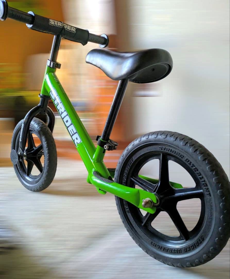STRIDER ST-J4 ストライダーバランスバイク グリーン 正規品