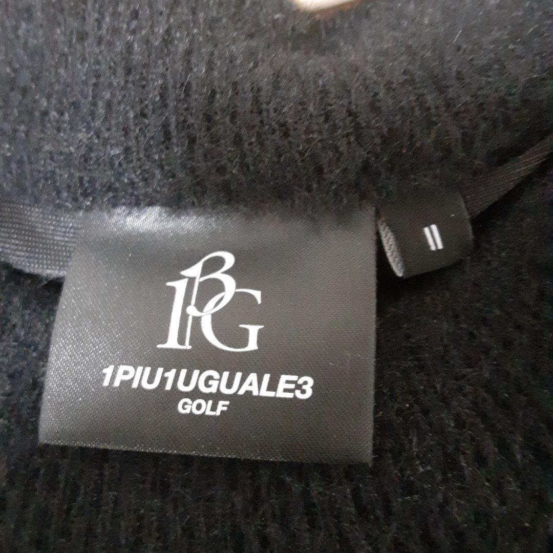 1PIUGUALE3 　スニード　プルオーバー レディース ゴルフ　黒M
