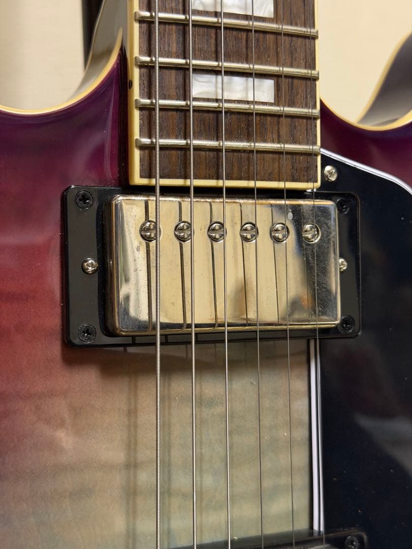 Epiphone ES-335 Blueberry Burst　エレキギター