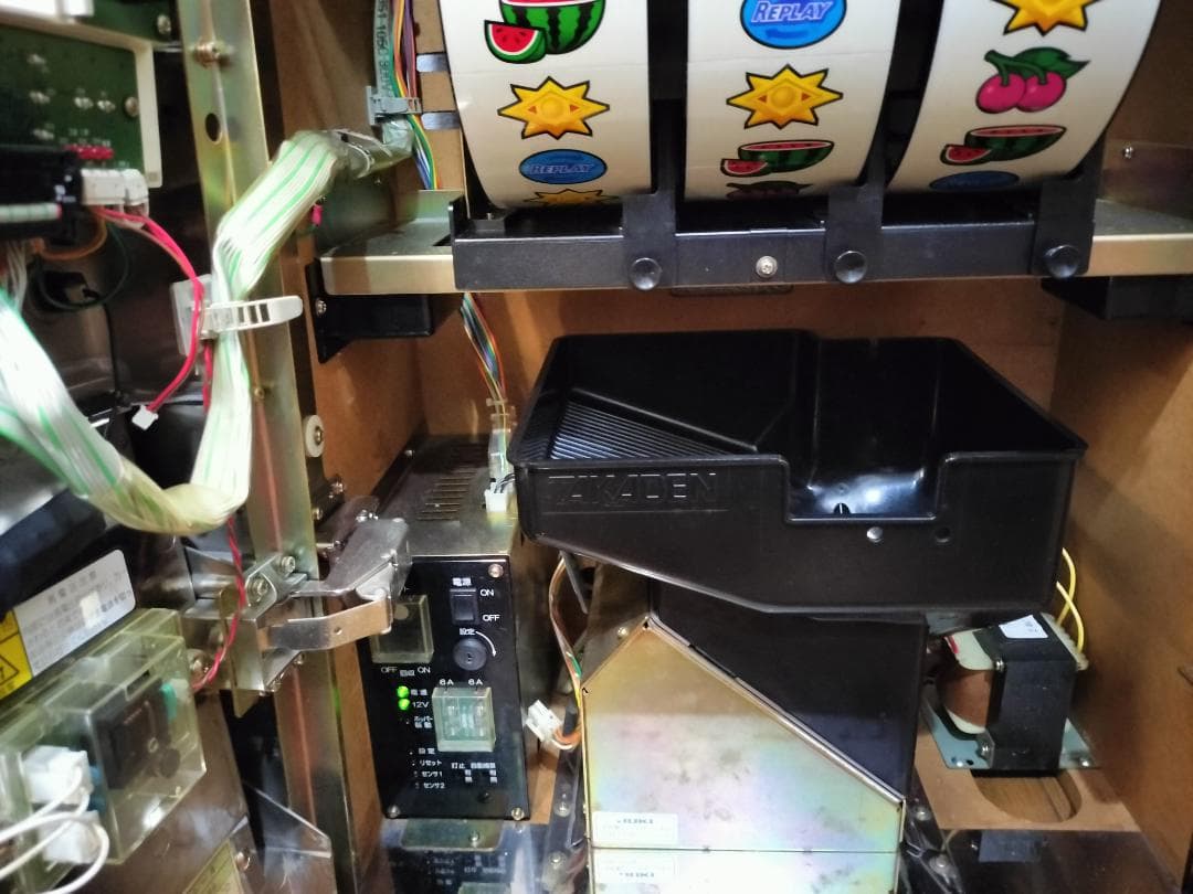 【パチスロ実機】ロデオ★ダブルチャレンジ【不要機付】４号機・希少台・人気台