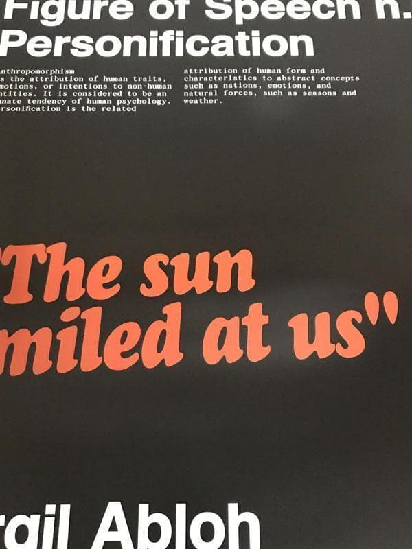 Figures of Speech n.6（ヴァージル アブロー）アートポスター