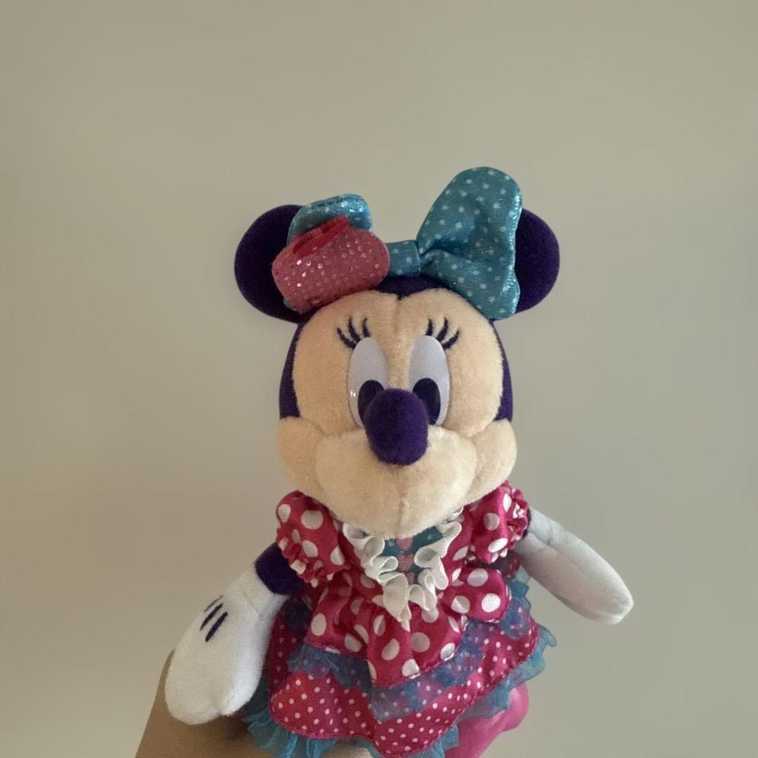タグ付き　ミニーのファンダーランド♡パルパルーザ♡ぬいぐるみバッジ