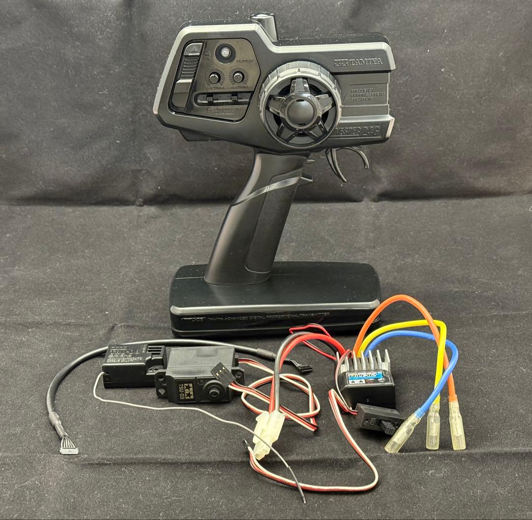 タミヤ ファインスペック2.4Gプロポセット バッテリーおまけ付き