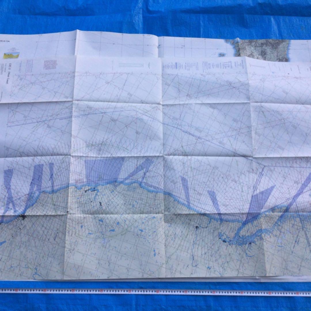 値下げ　ビンテージ　アメリカ軍戦略航空図　他