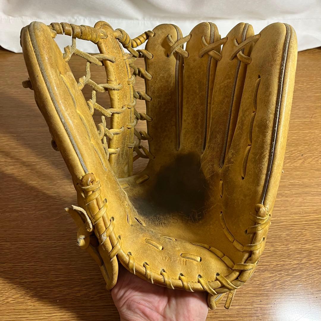 ウィルソン ウィルソンスタッフ 一般硬式 グローブ グラブ 外野用 良品 日本製
