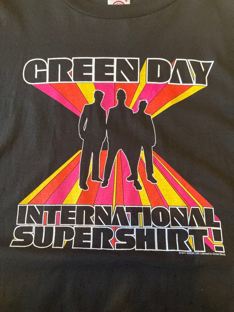 GREEN DAY 2001年　Tシャツ