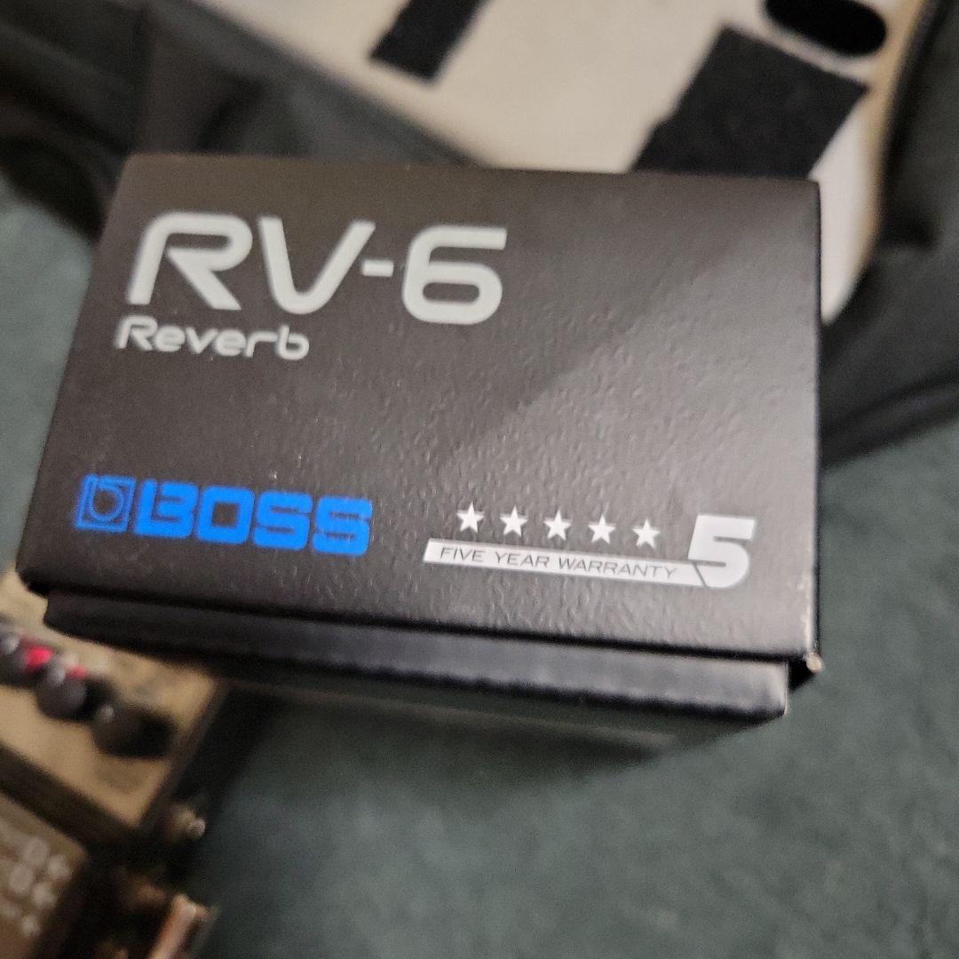 ギター用エフェクター　リバーブ　BOSS Reverb RV-6 おまけ付き