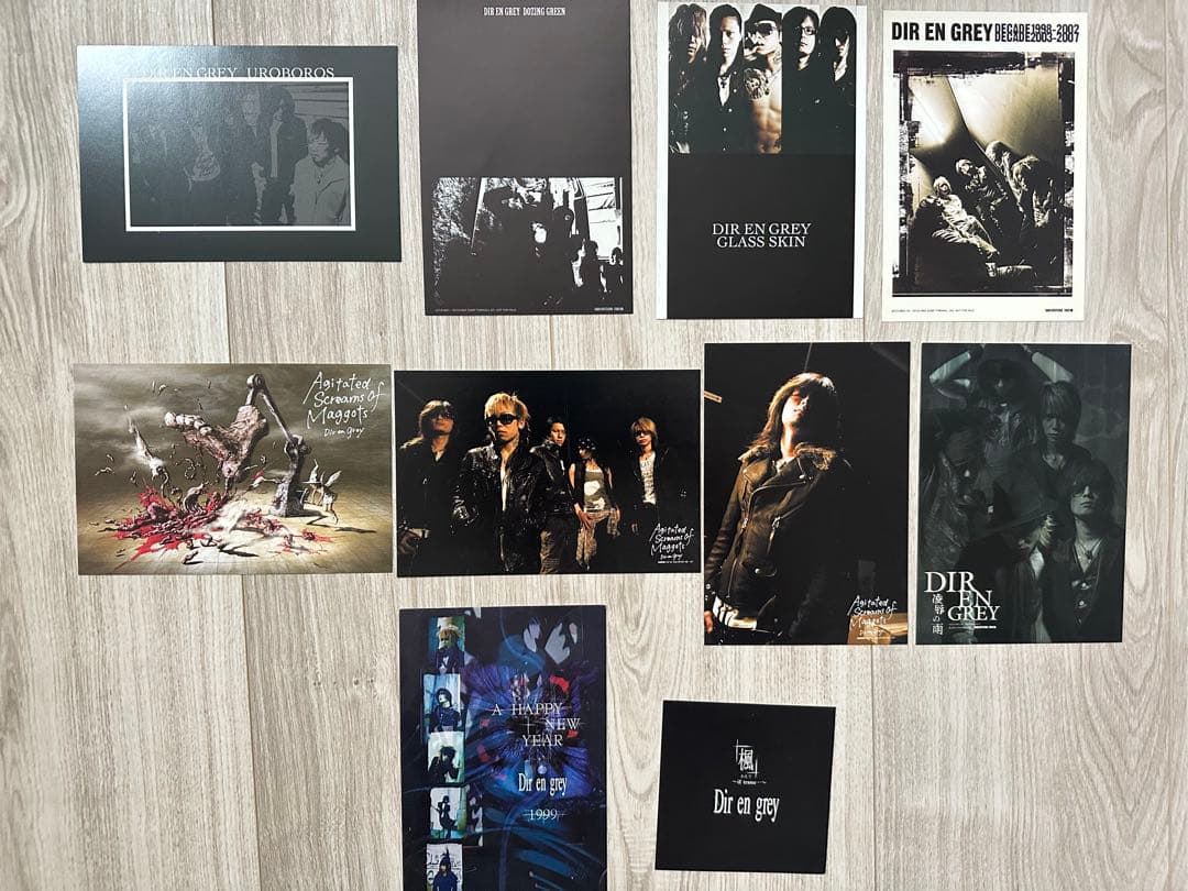 DIR EN GREY CD・DVD・使用済みピック・専門誌等まとめ売り