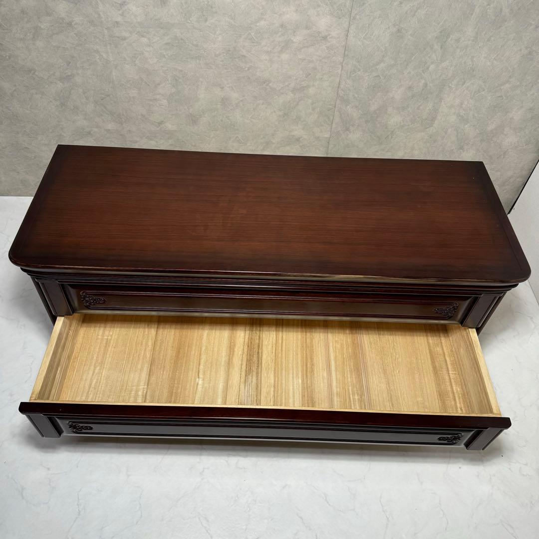 【高級桐タンス】府中家具上段 箪笥 時代家具 アンティーク レトロ 着物 装飾