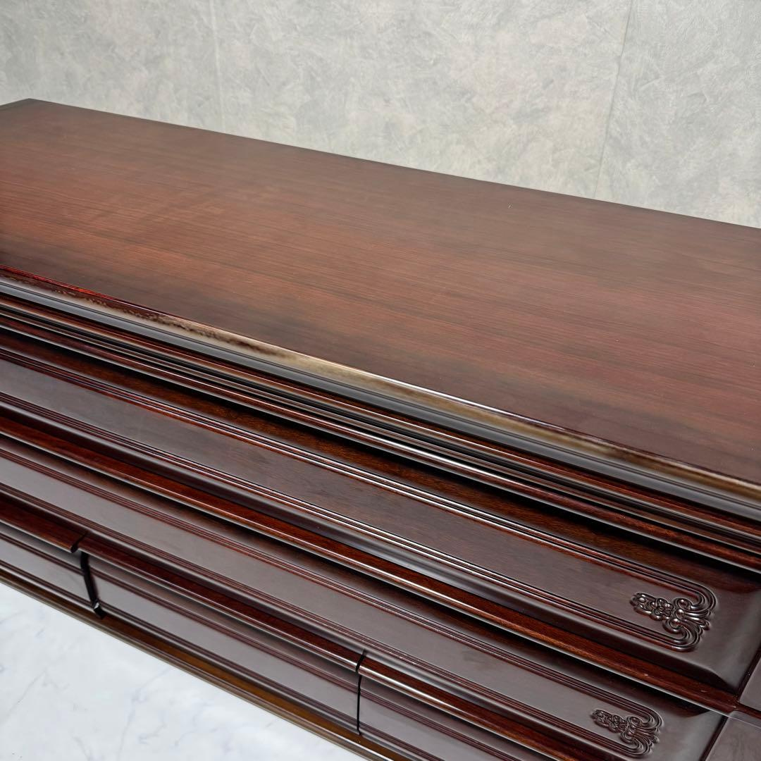 【高級桐タンス】府中家具上段 箪笥 時代家具 アンティーク レトロ 着物 装飾