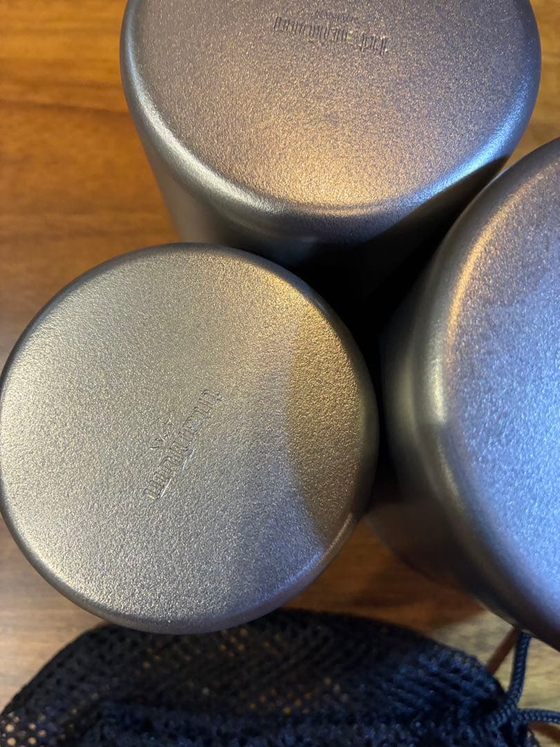 スノーピーク　雪峰　チタンマグ　H200.300.450 セット❗️