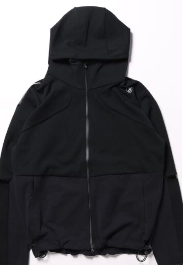 【PEARLY GATES】フルジップフーディジャケット ダークインディゴブルー