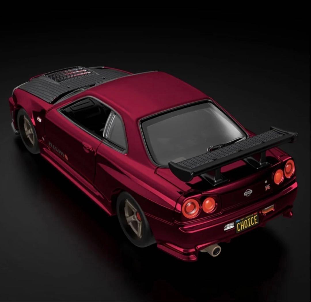 M*M様 ホットウィール Nissan Skyline GT-R BNR34 R