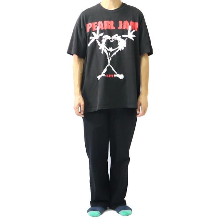 PEARL JAMパールジャムaliveアライブ Tシャツ トラヴィススコット