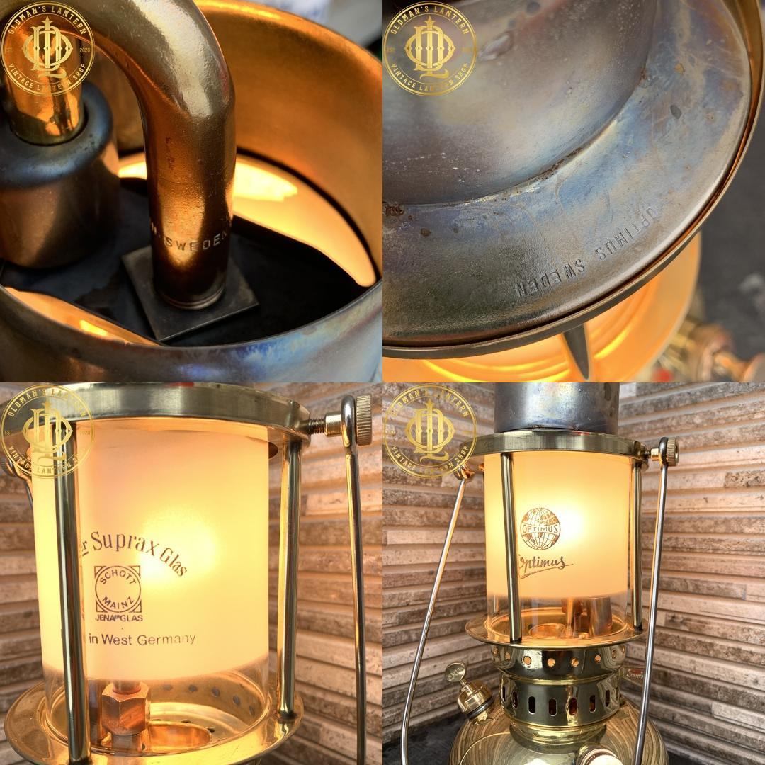 【初期モデル】OPTIMUS 1200 M 真鍮 予熱バーナー レバー式