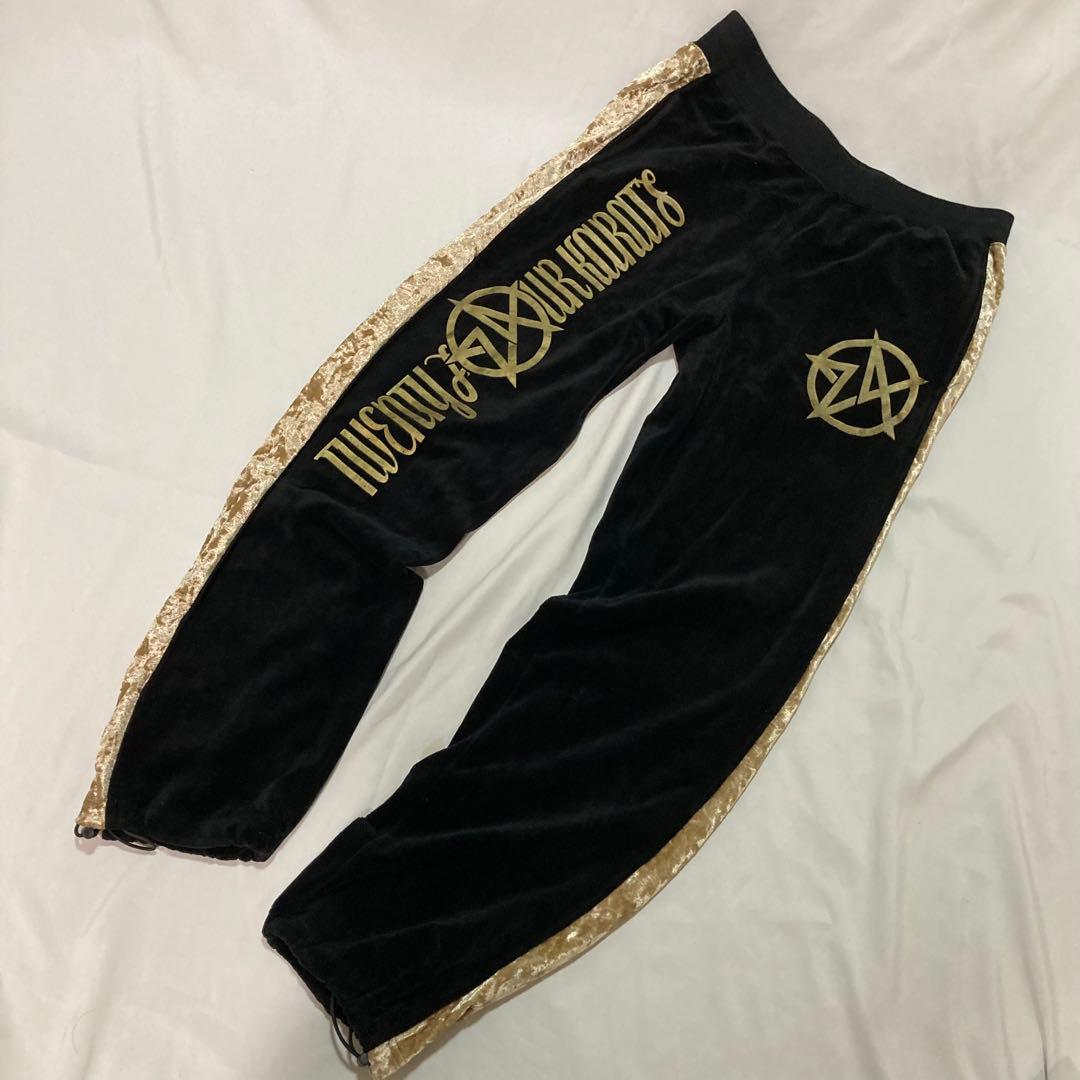 24KARATS セットアップ ジャージ　ステイゴールド　黒×金 Lサイズ