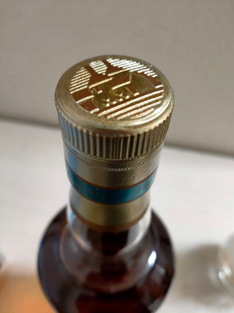 BOWMORE ボウモア 12年 カモメラベル ウィスキー グラス付 古酒