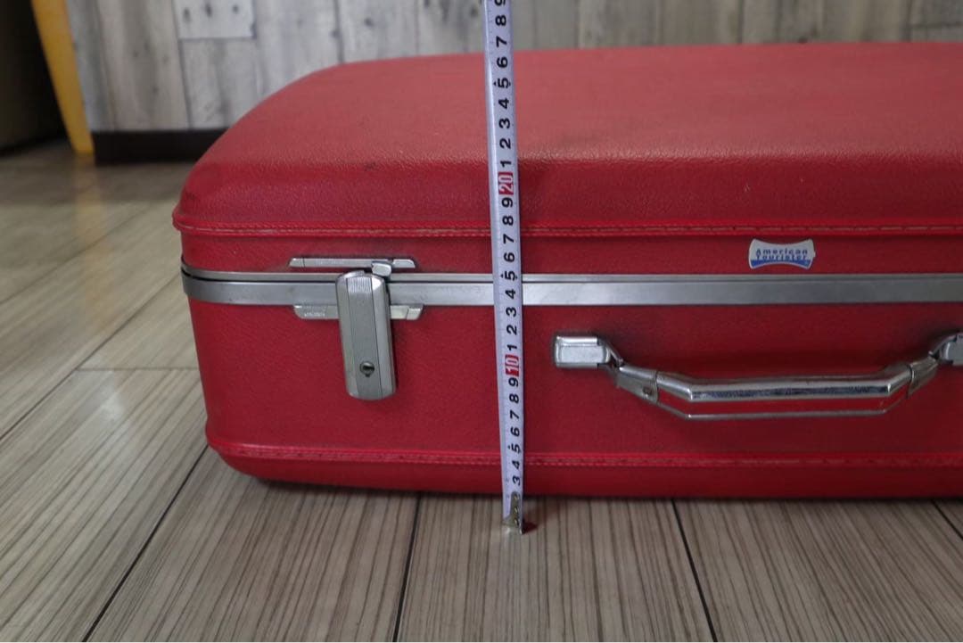 アメリカンツーリスター スーツケース アメリカ ヴィンテージ 家具 赤