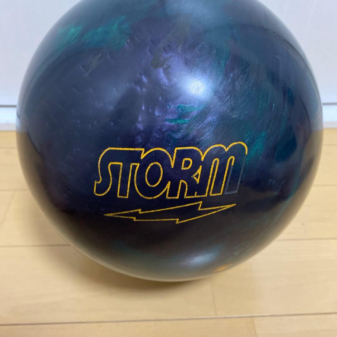 ボウリングボール IQツアーダークグリーン 中古 元箱なし
