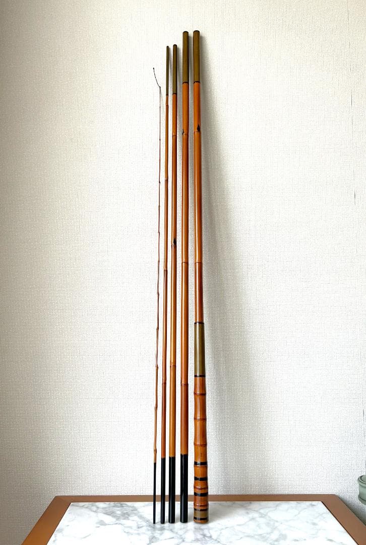 未使用【vintage】和竿　東光作　東作系　4.7M　5本継　極希少　極美品