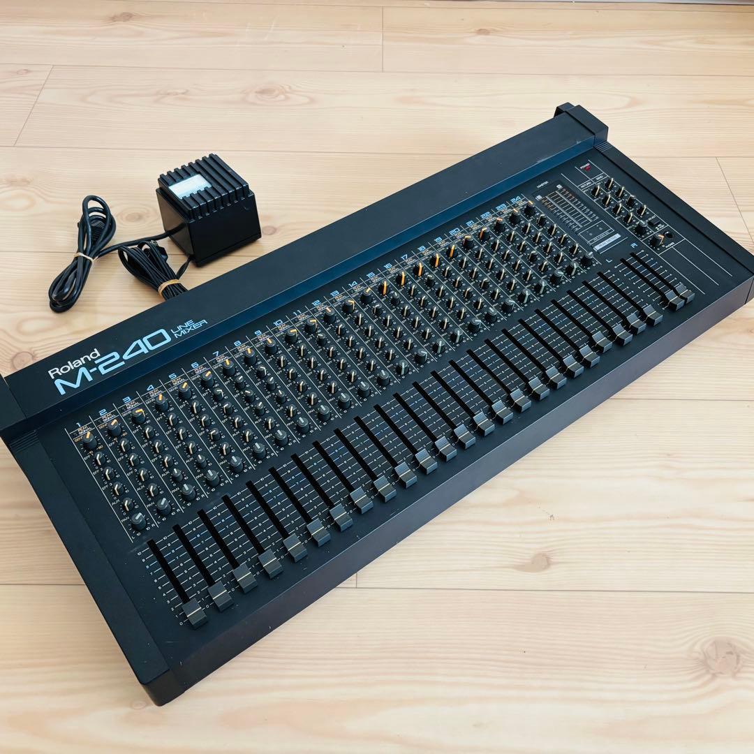 希少　ROLAND M-240 LINE MIXER ローランド　ミキサー