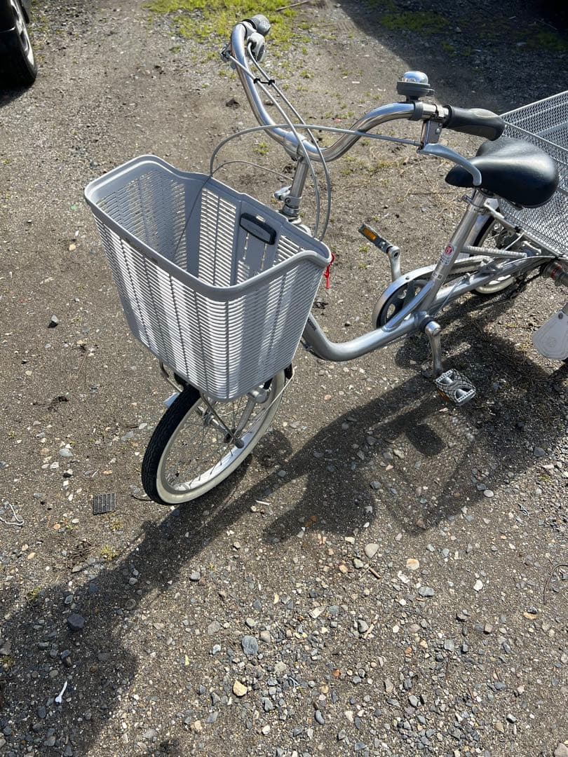 シルバー シティサイクル メッシュバスケット付き　新潟市引取り可能