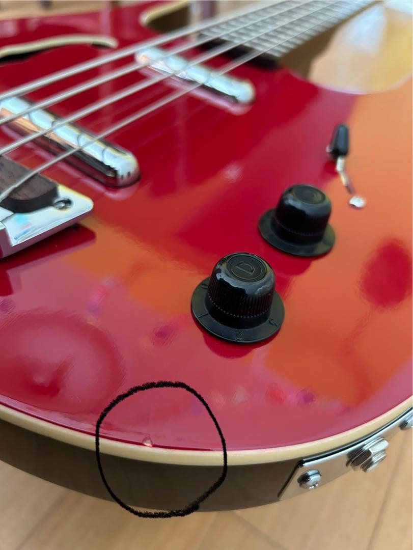 美品！Danelectro(ダンエレクトロ) ロングホーンベース