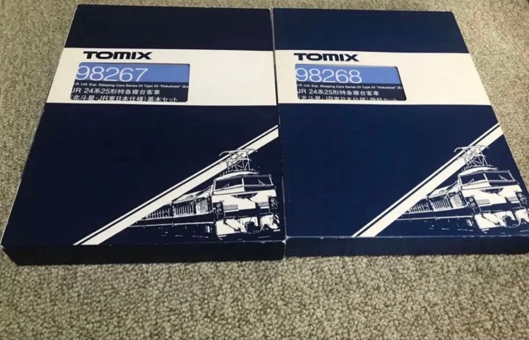 TOMIX 98267・98268 JR 24北斗星・JR東日本仕様基本・増結