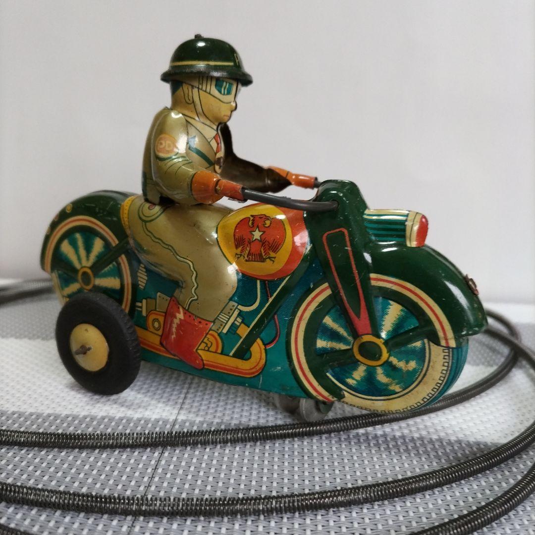 マスダヤ製　バイク型おもちゃ 警察官キャラクター