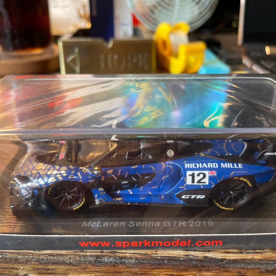 絶版新品未開封未使用品 1/43 スパーク　マクラーレン　セナ　GTR 2019