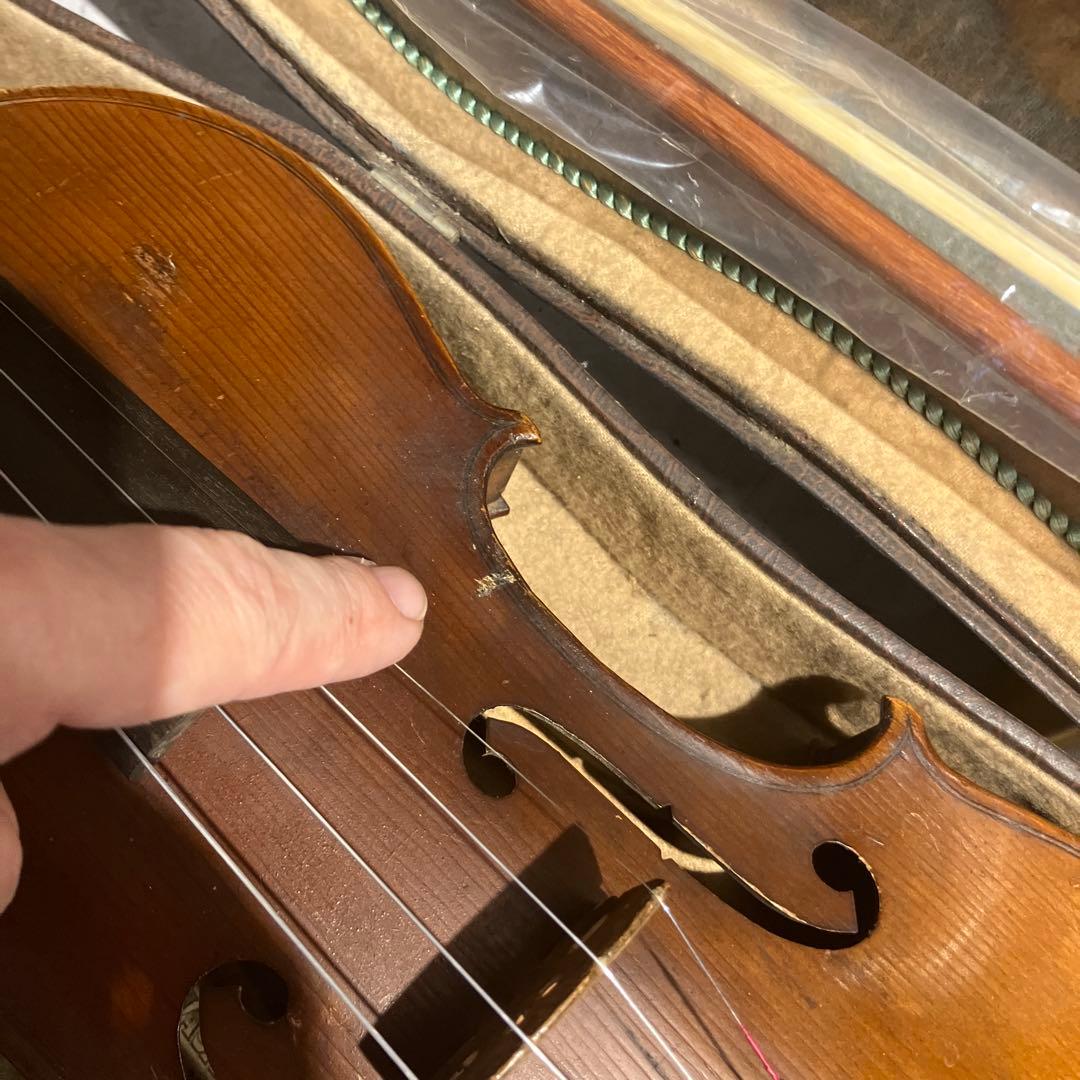 110年前の鈴木正吉バイオリン 4/4サイズ No不明