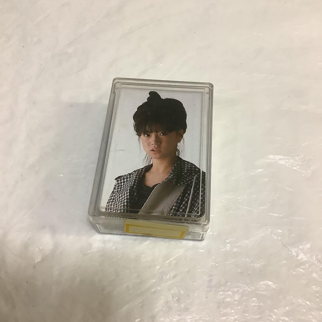 7494⑦中森明菜 トランプ 昭和レトロ　レア