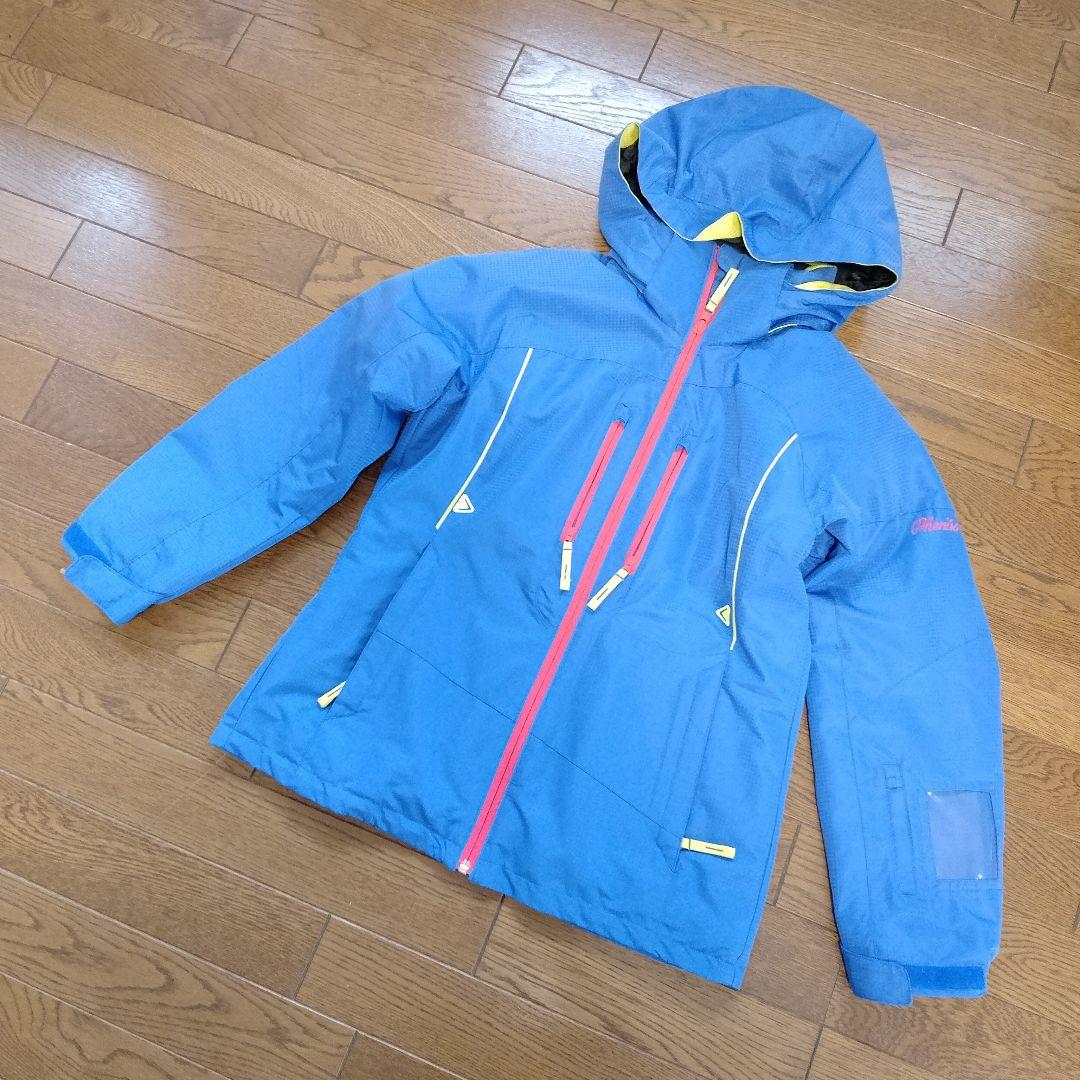 Ｐｈｏｅｎｉｘ子ども用スキーウェア 青と赤150