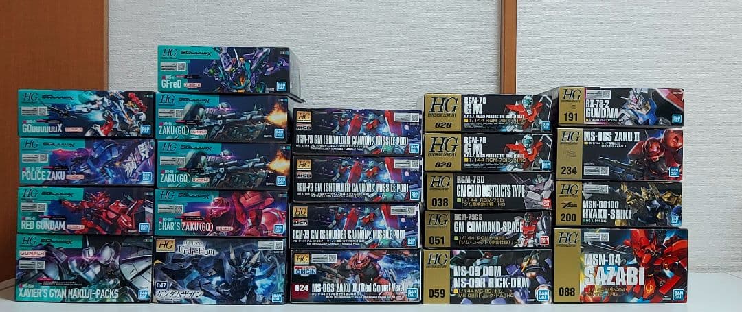 ガンプラ HG 22体セット まとめ売り