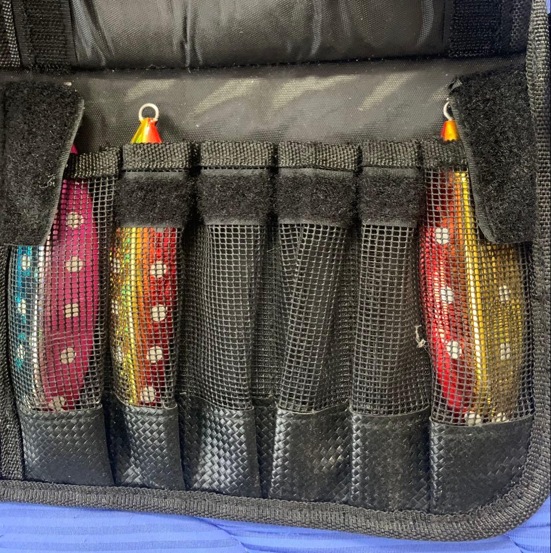 スロージギング メダルジグ、バッグ、フックセット 180g〜380g