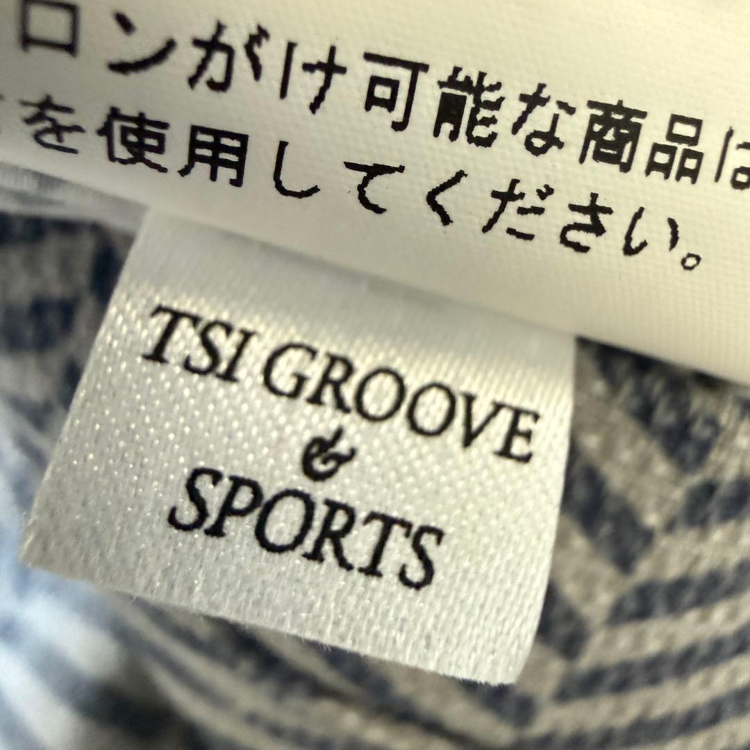 美品　パーリーゲイツ　パンツ　総柄　L〜XL相当 ネイビー　グレー　紺　5