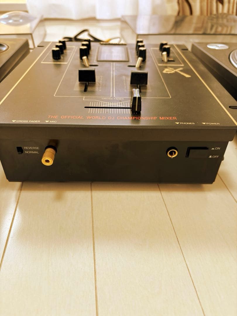 Technics SL-1200 ターンテーブル２台　ミキサー　セット