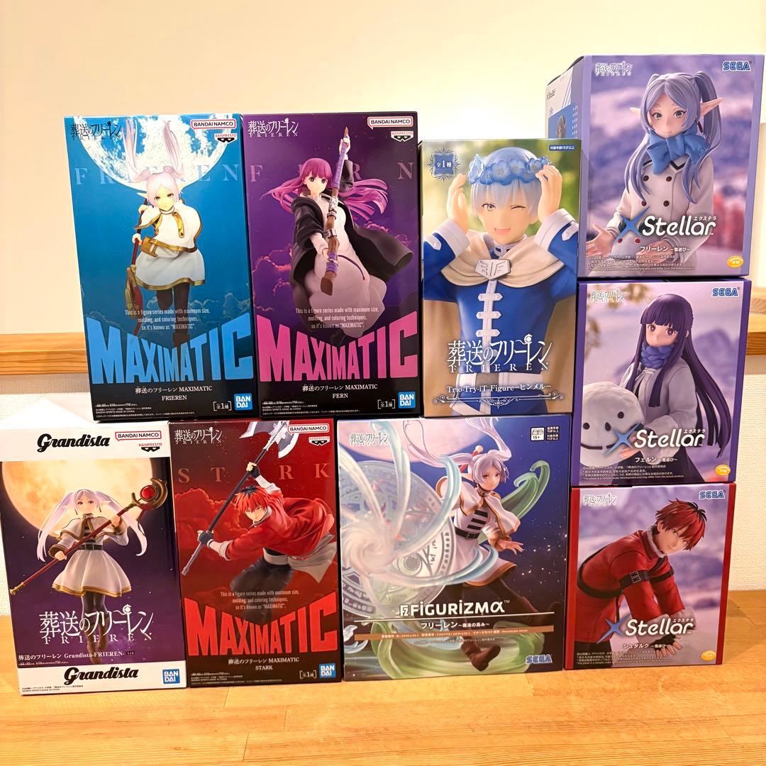 葬送のフリーレンフィギュアまとめ売り 9体盛り盛りセット！！